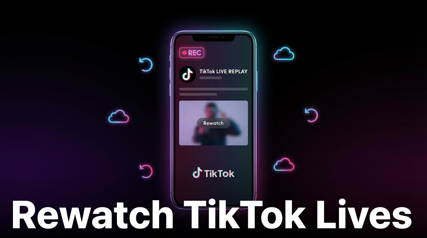 How to Rewatch TikTok Lives with TKREC
