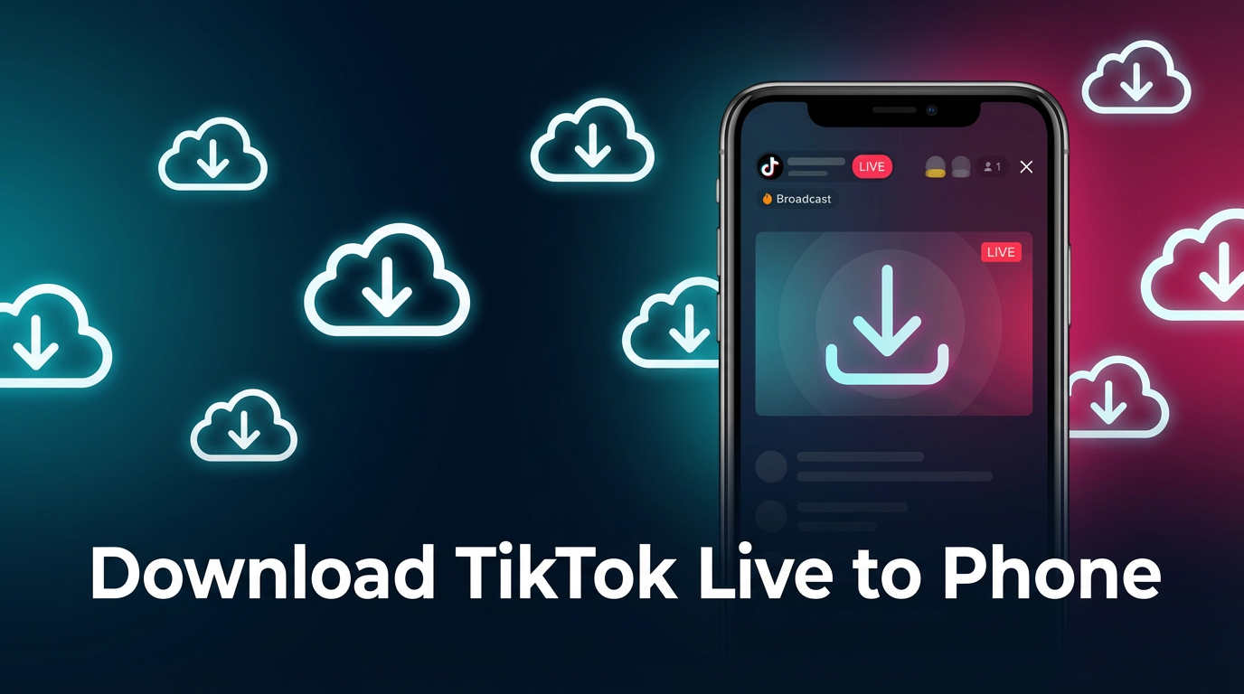 How to Download TikTok Live Recordings to Your Phone
