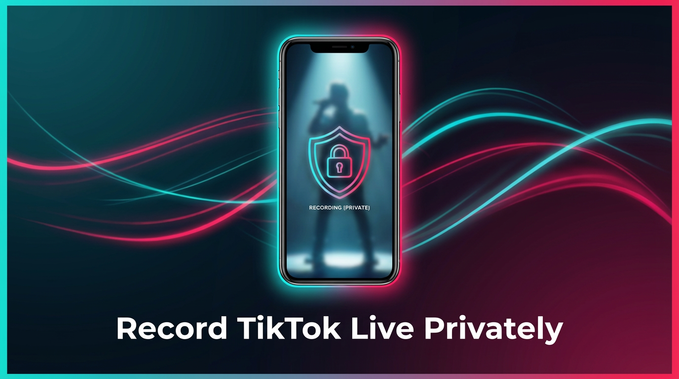 How to Record TikTok Live Privately with TKREC